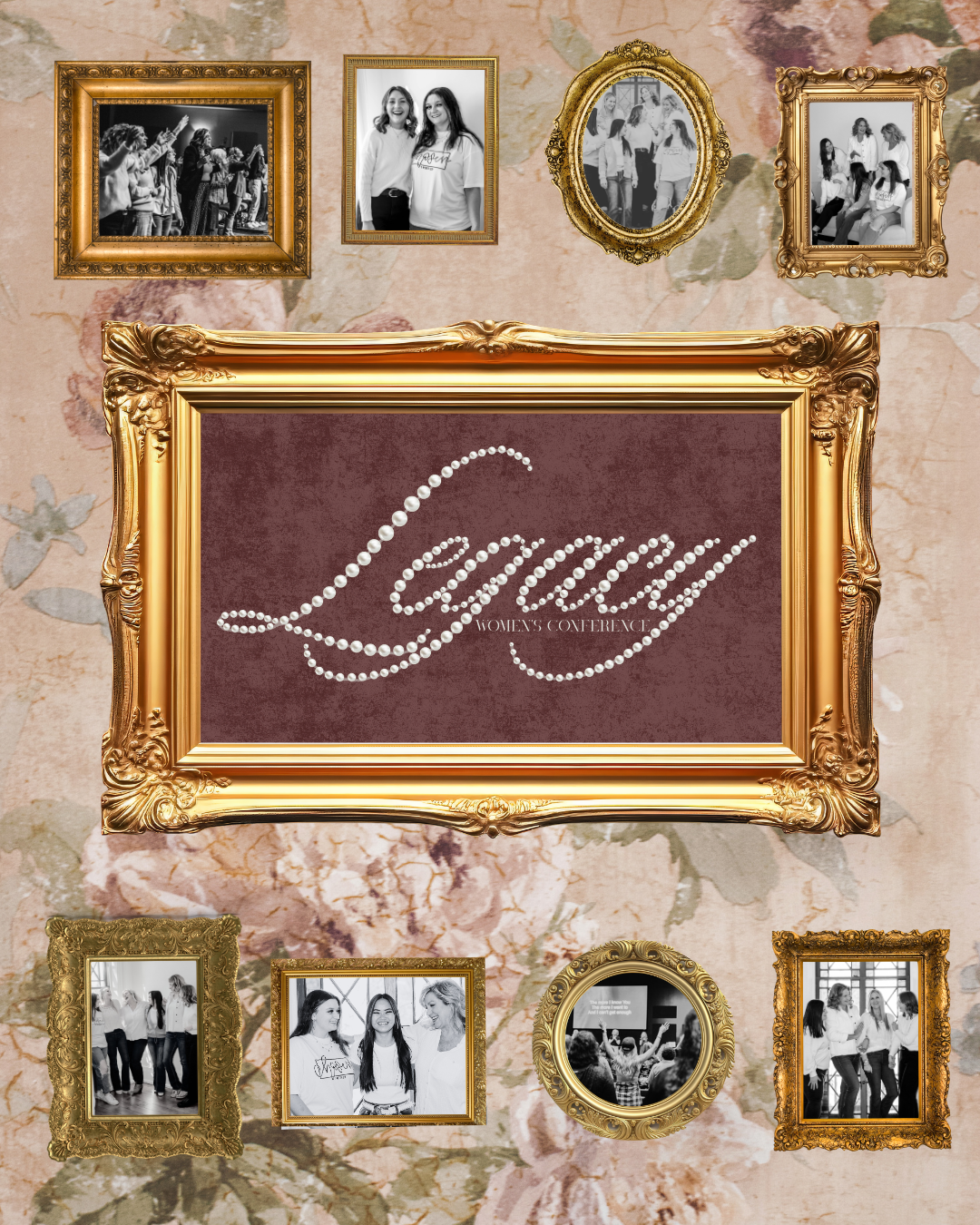 Legacy Women's Conference framed-photo campaign artwork